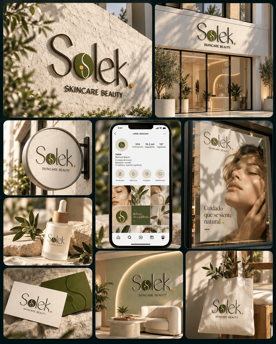 Solek Skincare - proyecto de Bazmo Design Studio