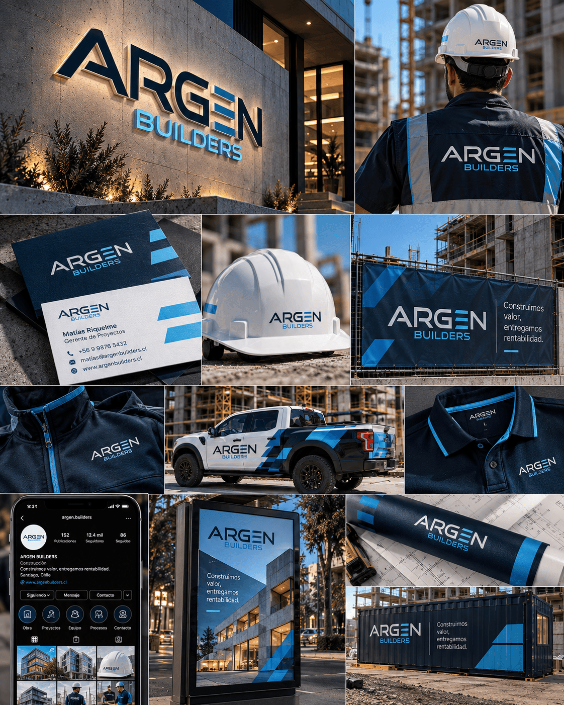 ARGEN BUILDERS - proyecto de Bazmo Design Studio